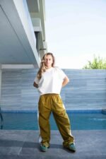 UNISEX Short Sleeves T-Shirt Cotton Blend Broad Shoulder Loose - Image 6