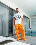 UNISEX T-shirts Short Sleeves With Printed Quote - Image 5